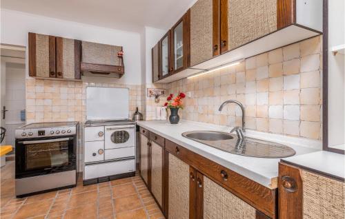Η κουζίνα ή μικρή κουζίνα στο 1 Bedroom Awesome Apartment In Prezid
