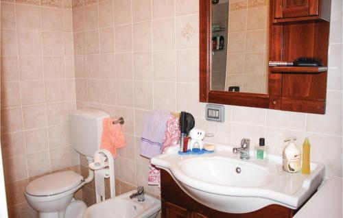 Kylpyhuone majoituspaikassa San Michele