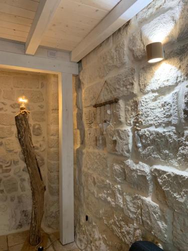 Koupelna v ubytování Le Vecchie Mura suite & room