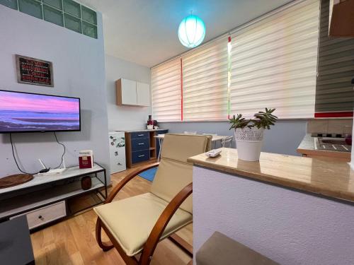 Virtuvė arba virtuvėlė apgyvendinimo įstaigoje Arteg Apartments - Comfort