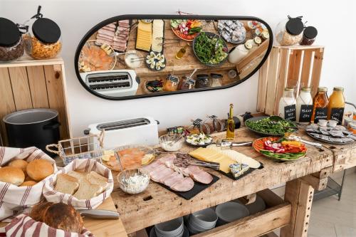 Jídlo v bed and breakfast nebo okolí