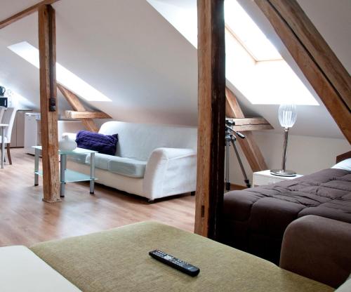 Posezení v ubytování Supeluse Apartments