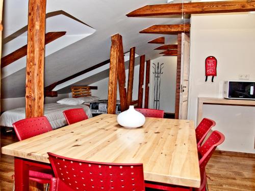 Kuchyň nebo kuchyňský kout v ubytování Supeluse Apartments
