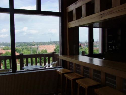 Balkoni atau teres di Mazurski Zakątek-Apartamenty