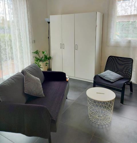 Area soggiorno di Casa Viola Vicenza - Free Parking & Comfort