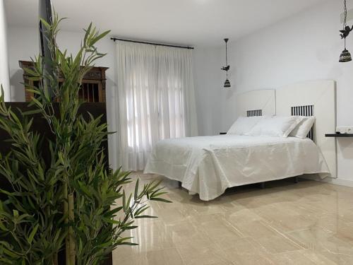 Postel nebo postele na pokoji v ubytování Apartamento El Ángel 1