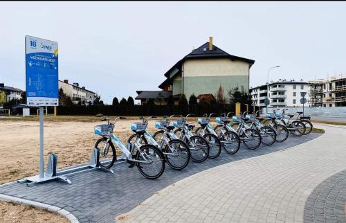 Jazda na bicykli v okolí ubytovania Apartament PERŁA POŁUDNIA