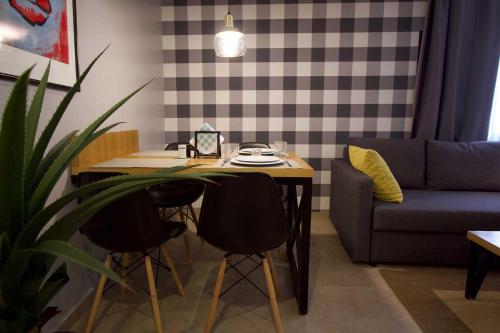 Posezení v ubytování Suite Loc Suite & Spa