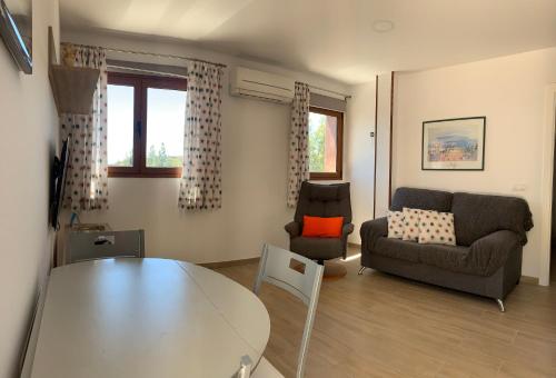 Posezení v ubytování Apartamento La Solanita, Artenara