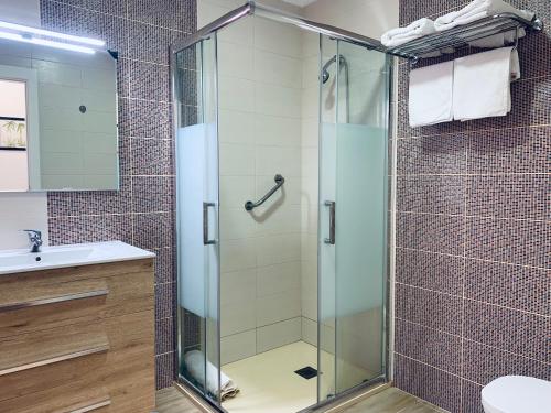 Koupelna v ubytování Apartamento La Solanita, Artenara