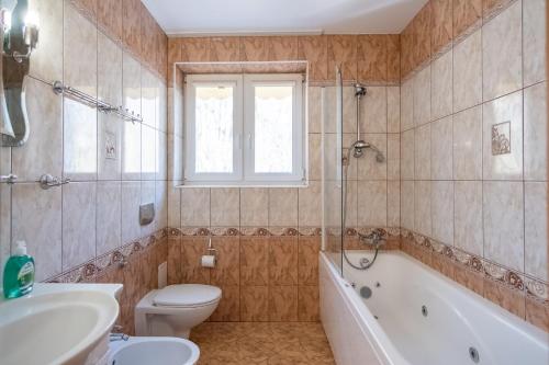 Ένα μπάνιο στο Pensjonat Przystań