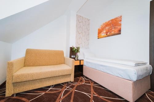 Posezení v ubytování Hotel Hubertus