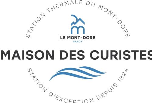 a set of three logos for a mission des cuirassiers at Les cascades in Le Mont-Dore