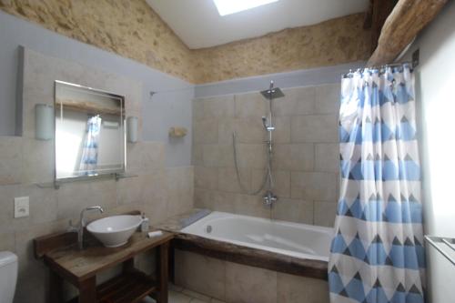 Ένα μπάνιο στο La Villa a Bel-Endroit