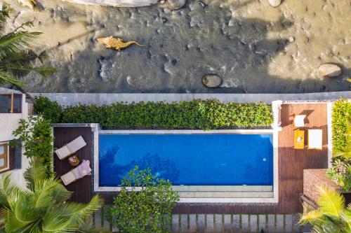Bazén v ubytování Harsono Boutique Resort Bali nebo v jeho okolí