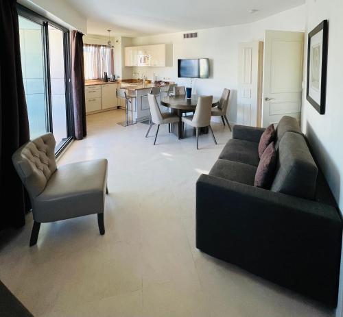 Area soggiorno di Residence Carlton Riviera
