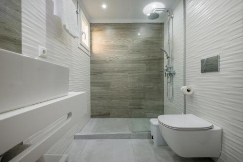 Ett badrum på Casa Rafaela 202