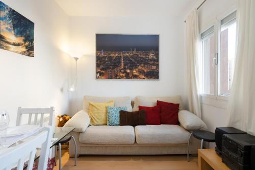Cute Apartment in Sants Station with HBO & Alexa & AC