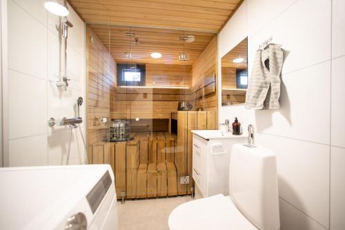 Koupelna v ubytování Villa Dakota