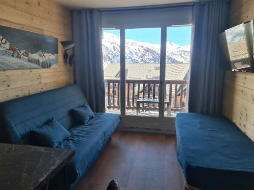 appartement le Chamois 312 Valmeinier 1900 piscine extérieur uniquement ouverte saison d été avec 1 chambre