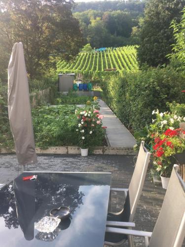 Taman di luar Ferienwohnungen Weiherhausstraße 6
