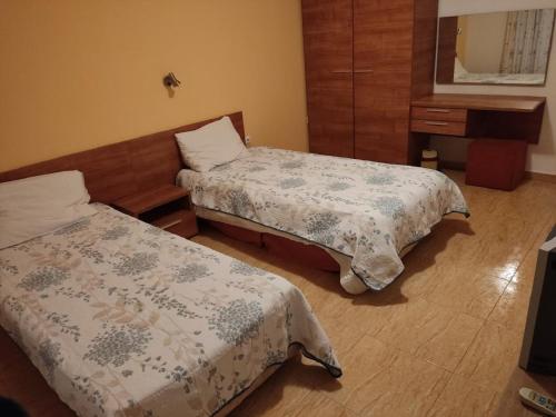 En eller flere senge i et værelse på Dean's Cozy 2 Bed Apart at Sunny Beach resort