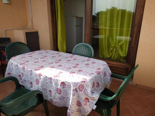 Ruang duduk di Casa Deidda