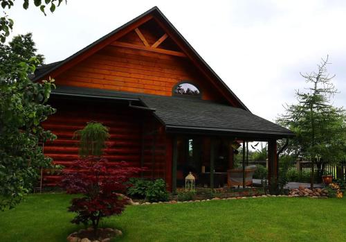 Vonkajšia záhrada v ubytovaní Willa Siemianówka - Sauna, Jacuzzi