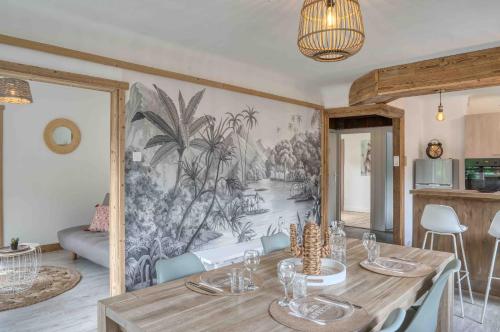 Chalet Mirador appartement vue panoramique SITUÉ À 25 kms de CHAMONIX