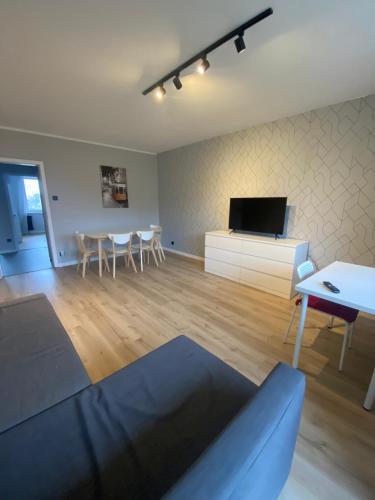 Televisyen dan/atau pusat hiburan di SZPITAL ZDROJE Apartment