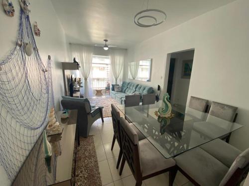 Posezení v ubytování Apartamento Pitangueiras máximo 7 pessoas