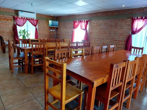 Restaurant o un lloc per menjar a Cabaña Curacó