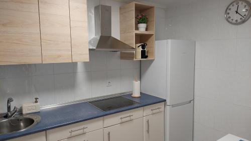 Η κουζίνα ή μικρή κουζίνα στο Ibarrenea Apartamento