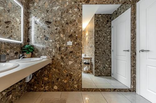 Koupelna v ubytování La Rosa de los vientos luxury apartment