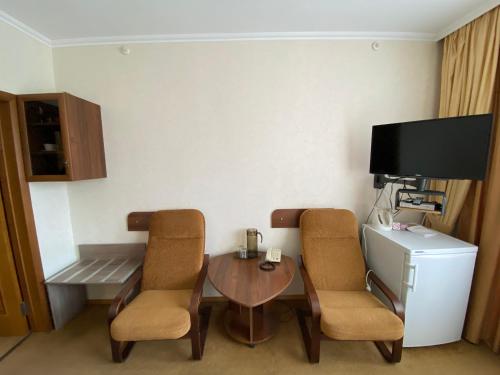 Μια τηλεόραση ή/και κέντρο ψυχαγωγίας στο Dnipro Hotel