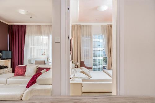 Krevet ili kreveti u jedinici u okviru objekta Tre Canne Red Bull