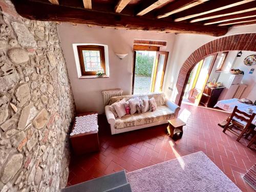Ένα ή περισσότερα κρεβάτια σε δωμάτιο στο Casa Pozzi