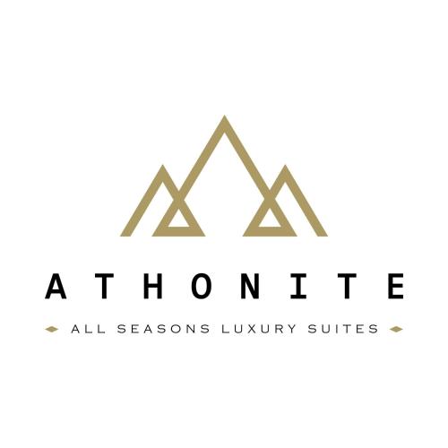 aixine logo aixine is a minimal logo for aixine homes at ATHONITE all seasons luxury suites in Ierissos