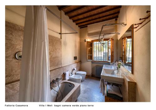 Posezení v ubytování Fattoria Casamora - Residenze