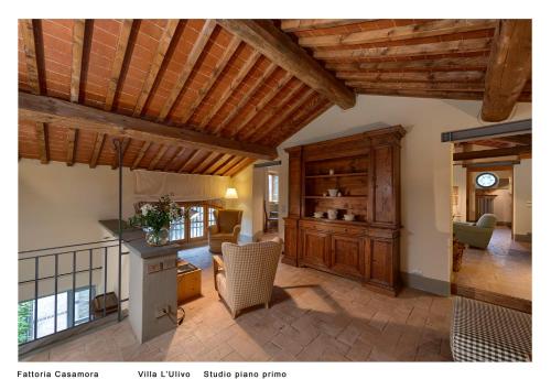 Χώρος καθιστικού στο Fattoria Casamora - Residenze
