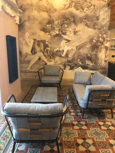 Posezení v ubytování Residenze Romano Ristorante & Spa - albergo diffuso - RED