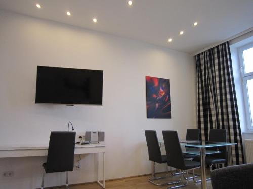 TV/Unterhaltungsangebot in der Unterkunft Apartment Nähe Zentrum