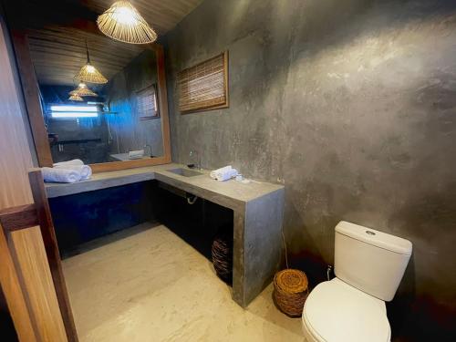 Koupelna v ubytování Villa Savoia Corumbau