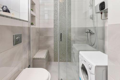 Koupelna v ubytování De Lux Apartments Sirena
