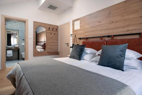 Postel nebo postele na pokoji v ubytování Guesthouse Frlan