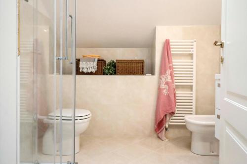 Ванная комната в CasaViva - Central Seaview Penthouse in Camogli