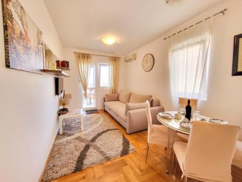 Χώρος καθιστικού στο Apartment Rachel