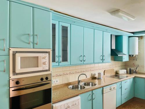 Nhà bếp/bếp nhỏ tại Alameda Beach I