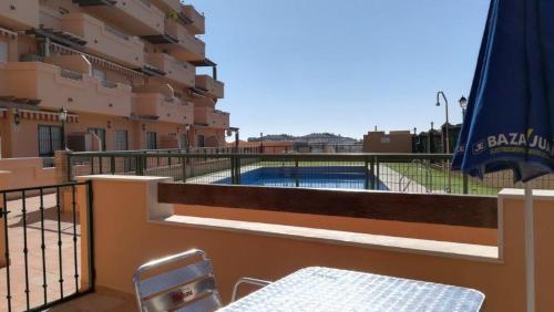 Bazén v ubytovaní Torrox Costa alebo v jeho blízkosti