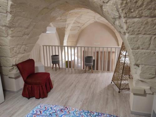 Coin salon dans l'établissement La maison del corso